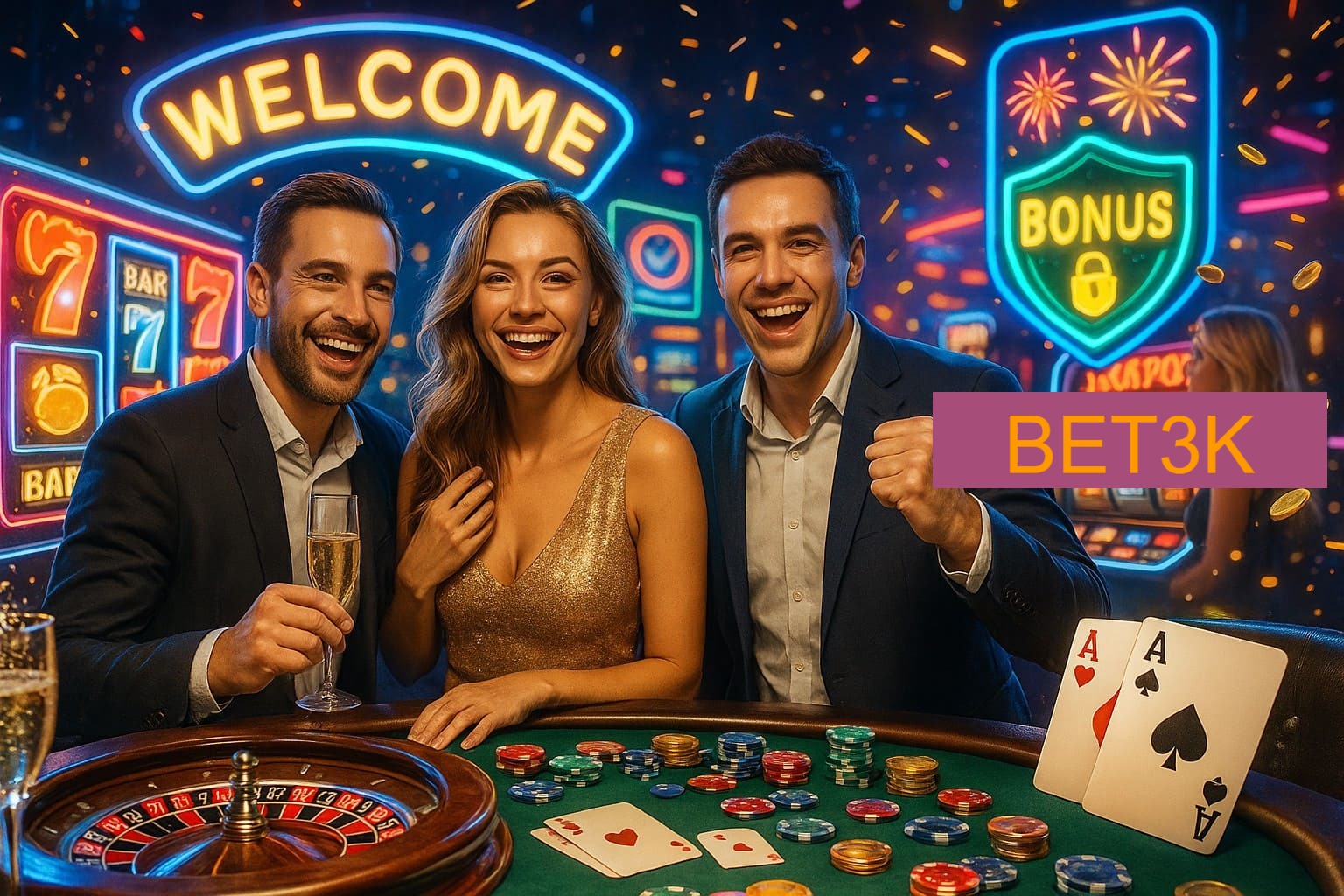 Jogos emocionantes no BET3K