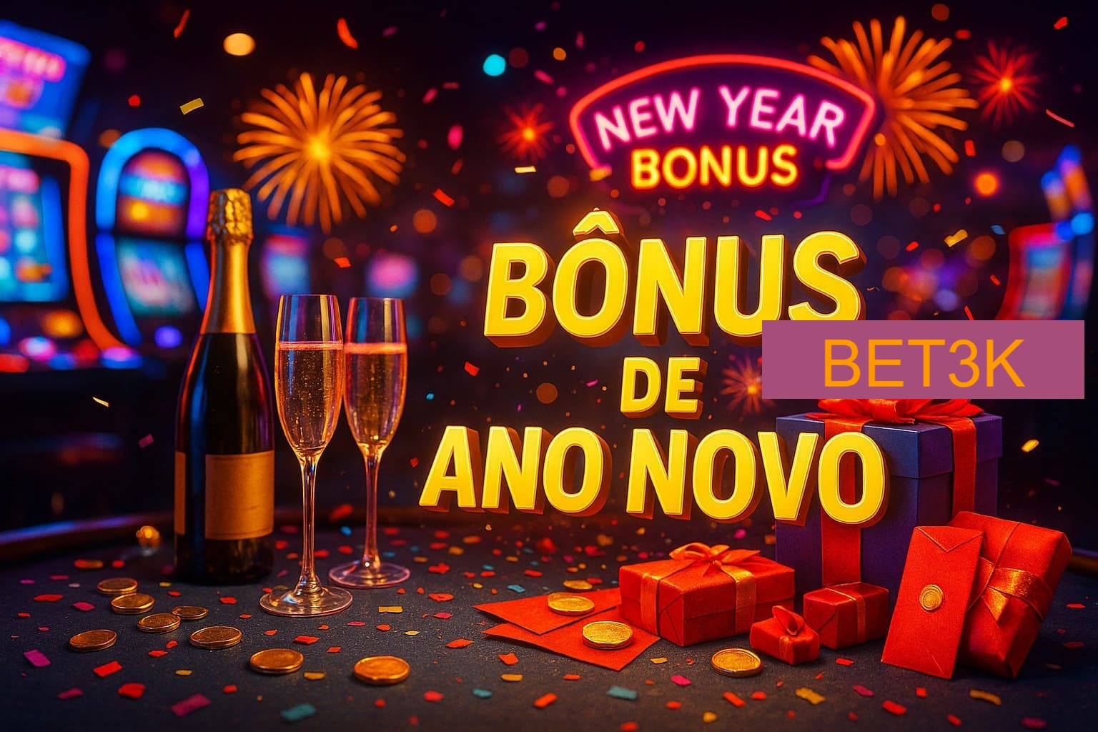 Promoções de Ano Novo no BET3K